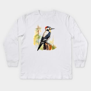 Woodpecker Kids Long Sleeve T-Shirt